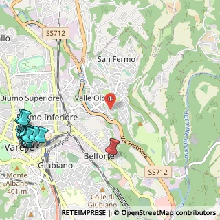 Mappa Via Mori, 21100 Varese VA, Italia (1.75133)