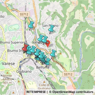 Mappa Via Mori, 21100 Varese VA, Italia (0.801)
