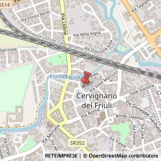 Mappa Piazza Indipendenza, 8, 33052 Cervignano del Friuli, Udine (Friuli-Venezia Giulia)