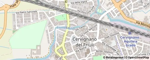 Mappa Cervignano del Friuli