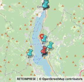 Mappa Via Francisca, 28028 Pettenasco NO, Italia (3.88167)