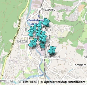 Mappa Via Geret al Lambro, 22037 Ponte Lambro CO, Italia (0.24)