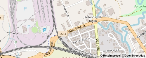 Mappa Cervignano del Friuli