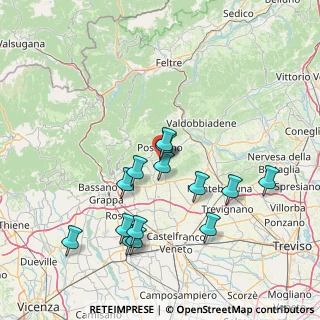 Mappa Via Borgo Nuovo, 31030 Castelcucco TV, Italia (14.97857)