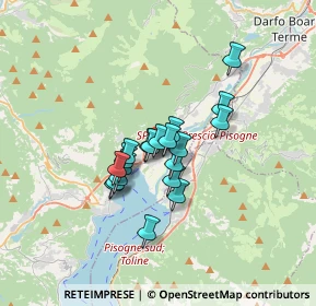 Mappa Via A. Moro, 24062 Costa Volpino BG, Italia (2.2505)