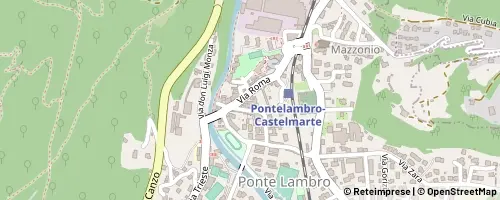 Mappa Ponte Lambro