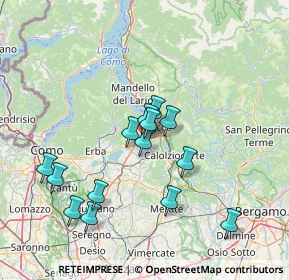 Mappa Via Como, 23862 Civate LC, Italia (13.32143)
