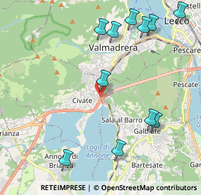 Mappa Via Como, 23862 Civate LC, Italia (2.47545)