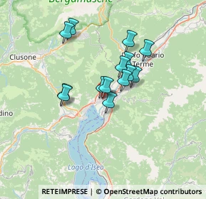 Mappa Via Paolo Prudenzini, 24062 Costa Volpino BG, Italia (5.12571)