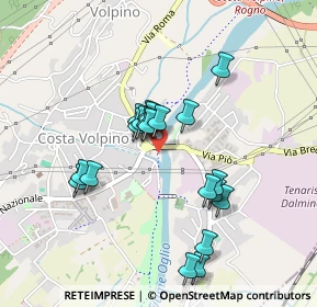 Mappa Via Paolo Prudenzini, 24062 Costa Volpino BG, Italia (0.386)