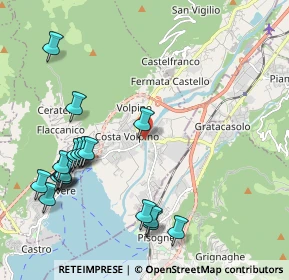 Mappa Via Paolo Prudenzini, 24062 Costa Volpino BG, Italia (2.4275)