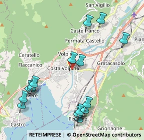 Mappa Via Paolo Prudenzini, 24062 Costa Volpino BG, Italia (2.46118)