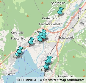 Mappa Via Paolo Prudenzini, 24062 Costa Volpino BG, Italia (1.6825)