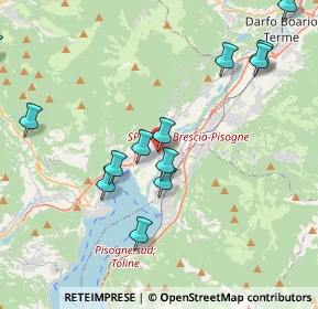 Mappa Via Paolo Prudenzini, 24062 Costa Volpino BG, Italia (4.41385)