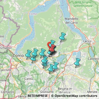 Mappa Piazza Vittorio Veneto, 22037 Ponte Lambro CO, Italia (5.18)
