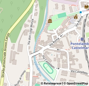 Mappa Piazza Vittorio Veneto, 22037 Erba CO, Italia (0.12308)
