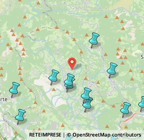 Mappa Via Regorda, 24030 Corna Imagna BG, Italia (6.8795)