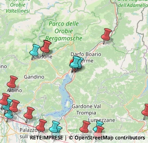 Mappa Via Brede, 24062 Costa Volpino BG, Italia (23.585)