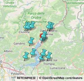 Mappa Via Brede, 24062 Costa Volpino BG, Italia (10.60857)