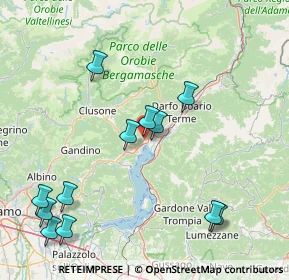 Mappa Via Sant'Ambrogio, 24062 Costa Volpino BG, Italia (18.54667)