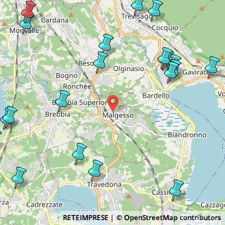 Mappa Via Sant'Ambrogio, 21020 Malgesso VA, Italia (3.28)