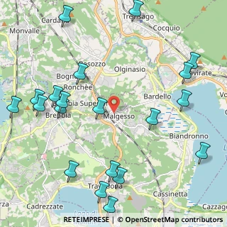Mappa Via Sant'Ambrogio, 21020 Malgesso VA, Italia (2.7805)