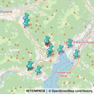 Mappa Via Sette Colli, 24060 Bossico BG, Italia (3.93)