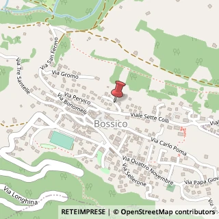Mappa Via Capitano Giovanni Rodari, 6, 24060 Bossico, Bergamo (Lombardia)
