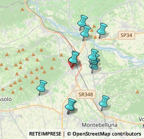 Mappa Via Alessandro Zanini, 31041 Cornuda TV, Italia (3.19917)