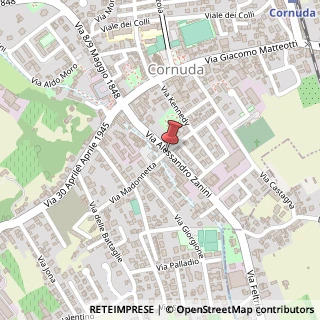 Mappa Via Alessandro Zanini, 32, 31041 Cornuda, Treviso (Veneto)