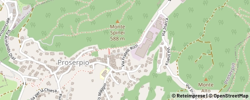 Mappa Proserpio