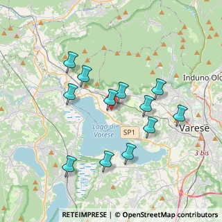 Mappa Via Ronchi Nuovi, 21026 Gavirate VA, Italia (3.48583)