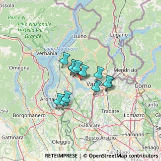 Mappa Via Ronchi Nuovi, 21026 Gavirate VA, Italia (8.29154)