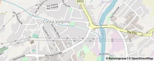 Mappa Costa Volpino