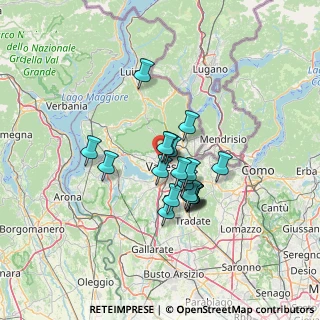 Mappa Via Guercino, 21100 Varese VA, Italia (9.713)