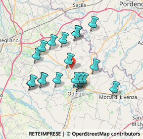 Mappa Via I Maggio, 31043 Fontanelle TV, Italia (6.404)