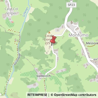 Mappa Via Monte Grappa, 8, 31010 Monfumo, Treviso (Veneto)