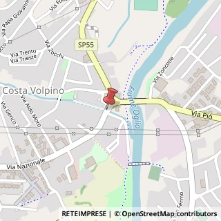Mappa Via Nazionale, 229, 24062 Costa Volpino, Bergamo (Lombardia)
