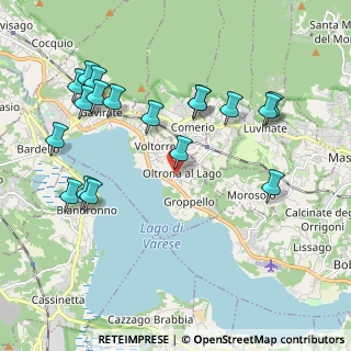 Mappa Via alla Chiesa, 21026 Gavirate VA, Italia (2.21778)