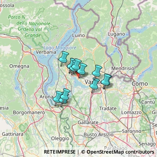 Mappa Via alla Chiesa, 21026 Gavirate VA, Italia (8.25692)