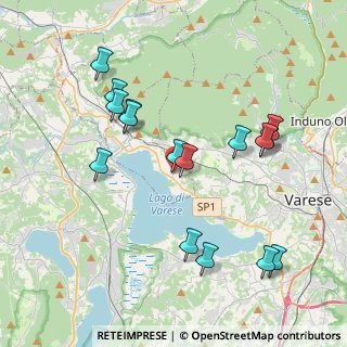 Mappa Via alla Chiesa, 21026 Gavirate VA, Italia (4.03375)