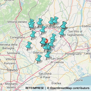 Mappa Via Tremeacque, 33080 Prata di Pordenone PN, Italia (11.10421)