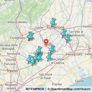 Mappa Via Tremeacque, 33080 Prata di Pordenone PN, Italia (13.56333)