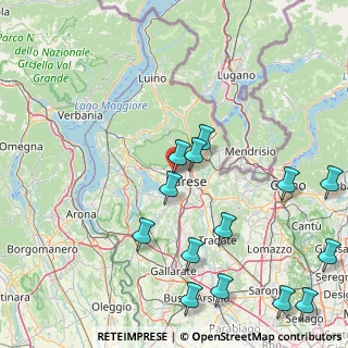 Mappa Via Paolo Vergani, 21100 Varese VA, Italia (20.31643)