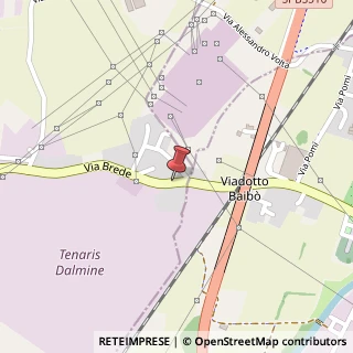 Mappa Via Brede, 37, 24062 Costa Volpino, Bergamo (Lombardia)