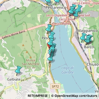 Mappa Via Papa Giovanni XXIII, 23855 Pescate LC, Italia (1.1645)