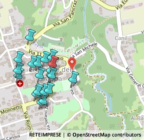 Mappa Via Piave, 31017 Crespano del Grappa TV, Italia (0.26)