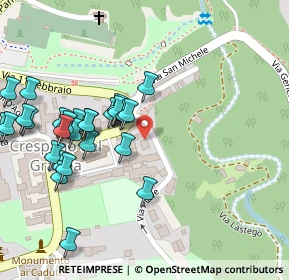 Mappa Via Piave, 31017 Crespano del Grappa TV, Italia (0.13103)