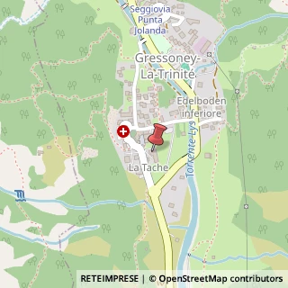 Mappa Località Tache, 6, 11020 Gressoney-Saint-Jean, Aosta (Valle d'Aosta)