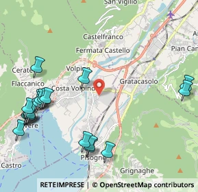 Mappa Via Lobbia Alta, 24062 Costa Volpino BG, Italia (2.6865)